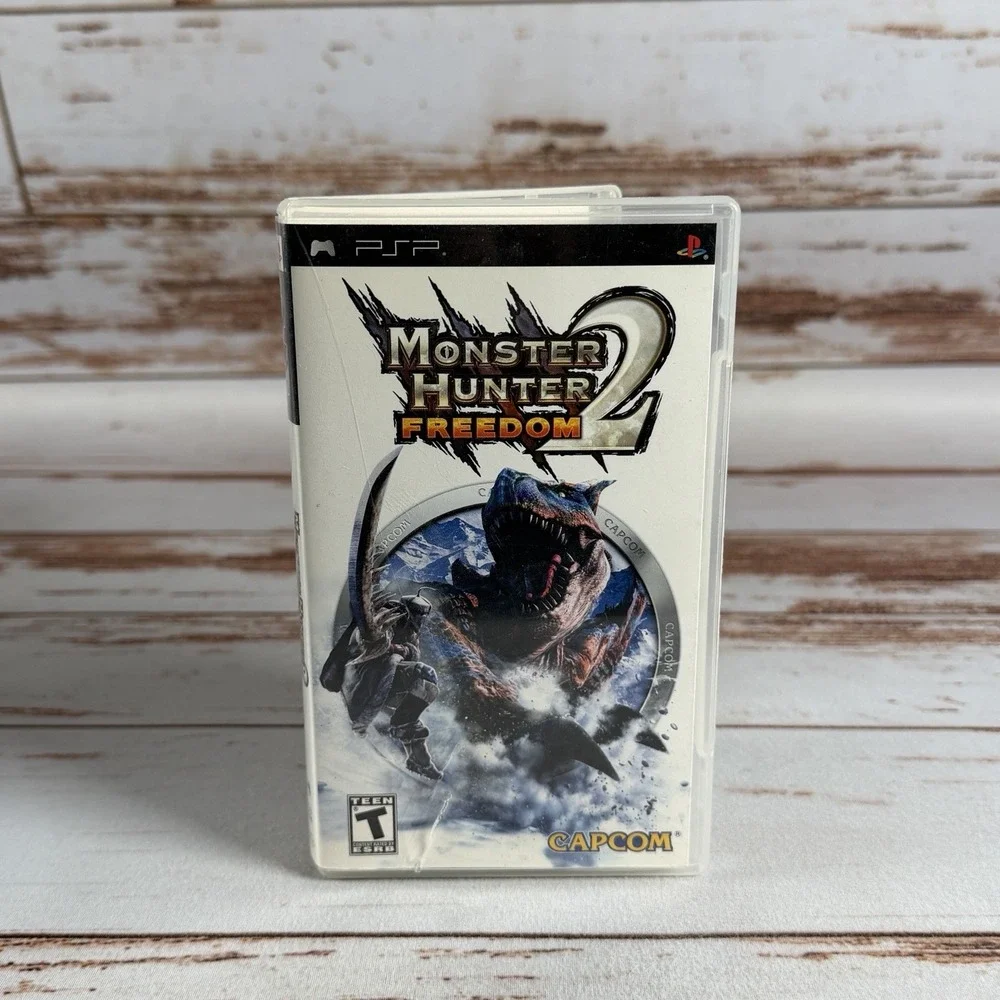 Monster Hunter Freedom 2 PlayStation Portable PSP Case Manual Only